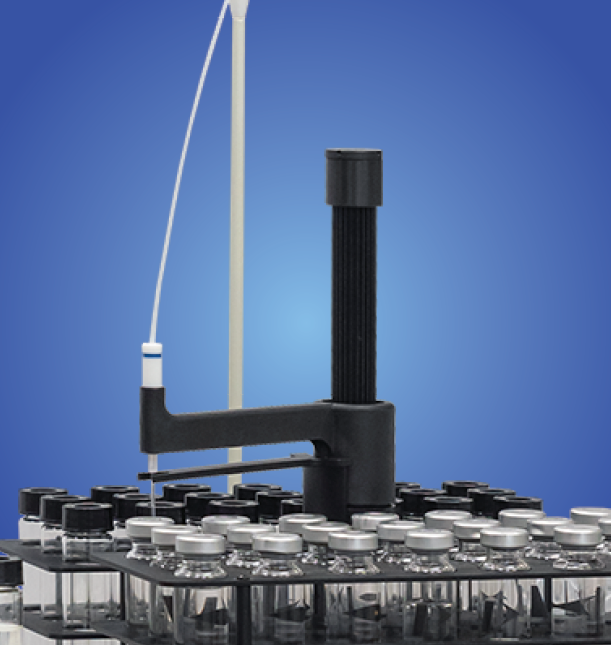 Septum piercing autosampler