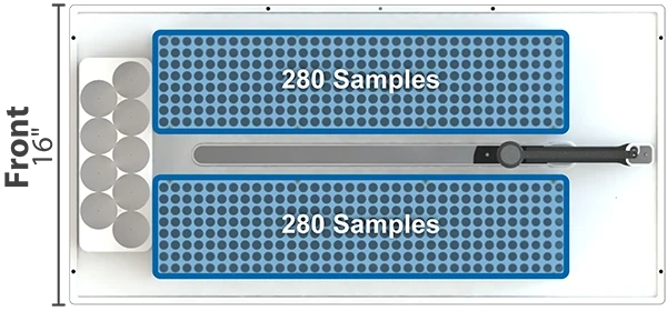 4DXW 560 Sample Capacity Autosampler