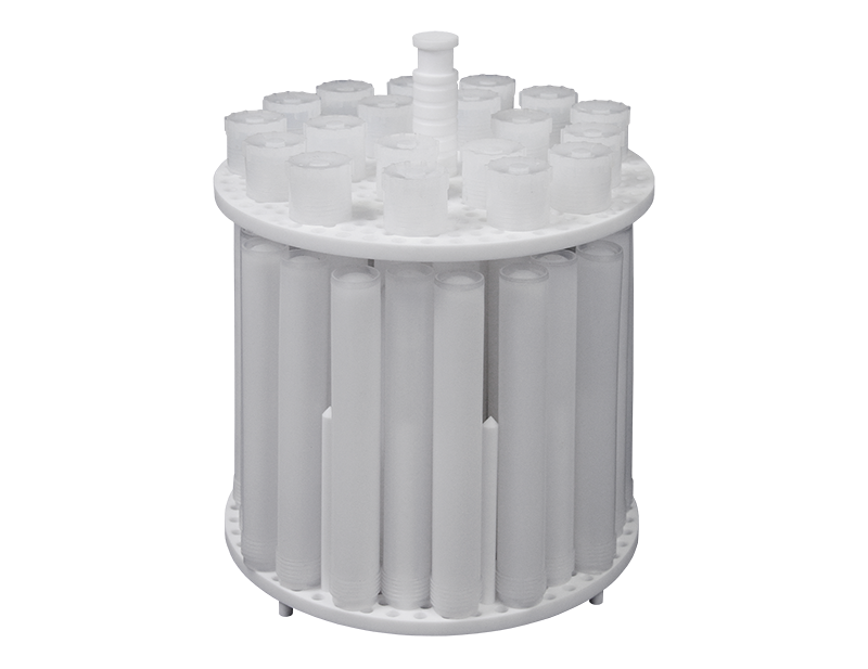 EasyTrace Tray with Microwave Vessels and Caps EasyTrace Tray with Microwave Vessels and Caps