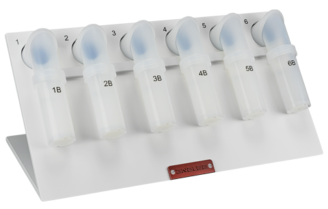 Elbow Stand, 6 position for 125 mL vessels