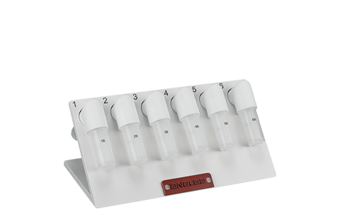 Elbow Stand, 6 position for 25 mL vessels