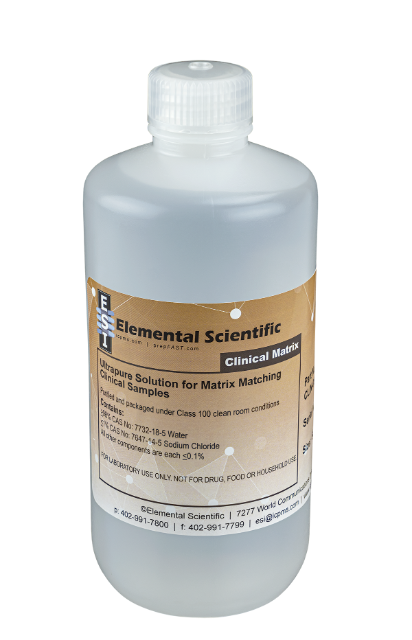ESI Clinical Matrix (P/N CLIN-0500)
